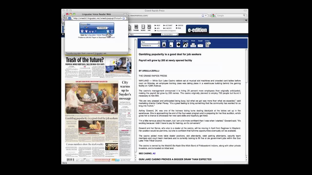 The Grand Rapids Press Eedition YouTube