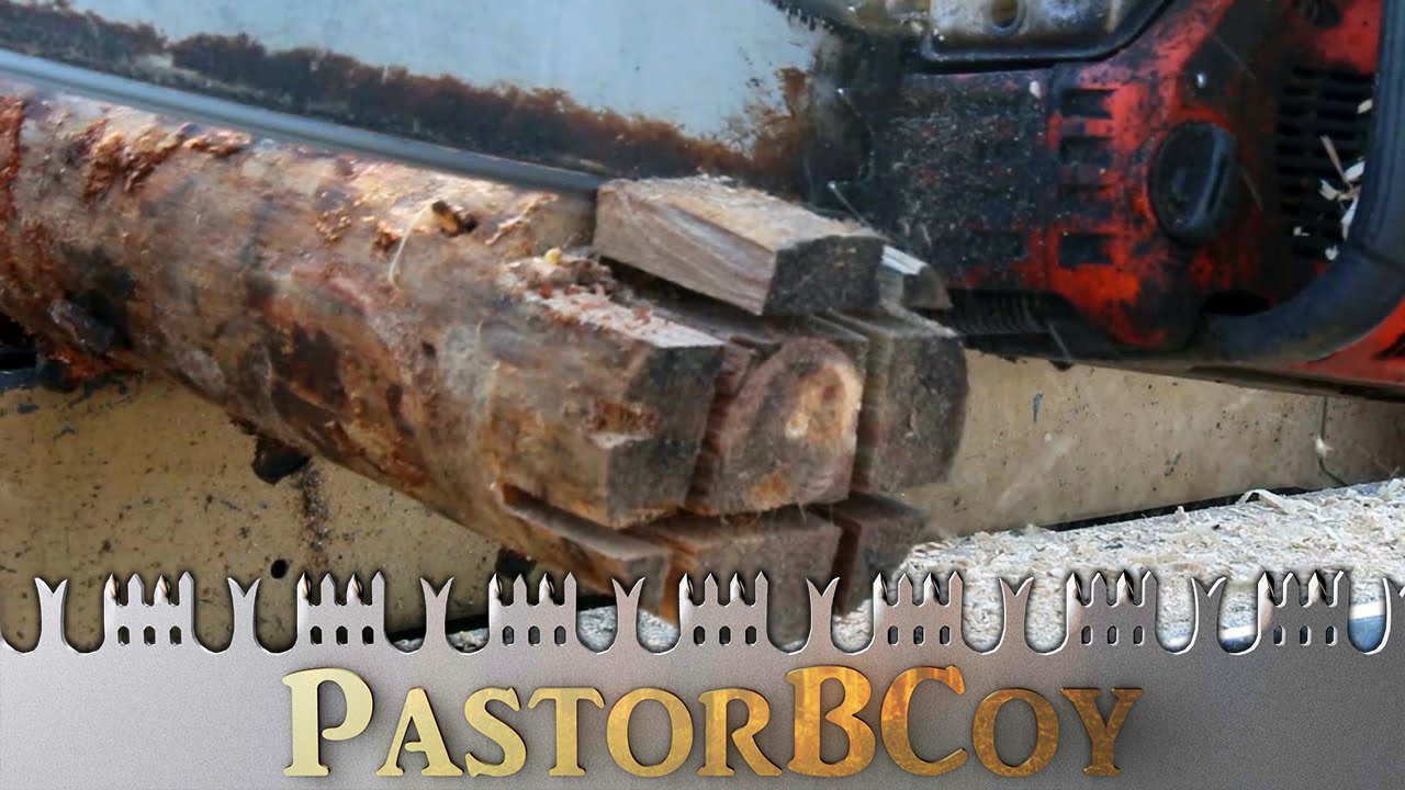 Mortis and Tenon with a Chainsaw YouTube