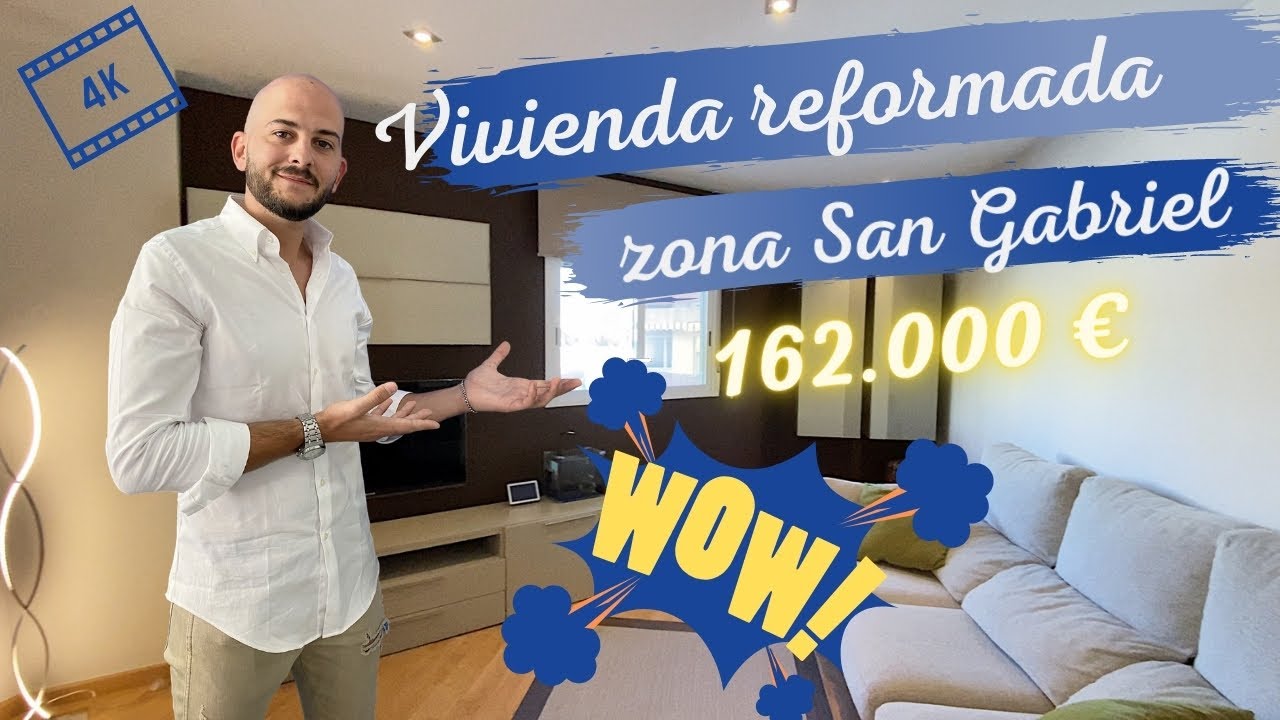 COMPRAR VIVIENDA EN LA ZONA SAN GABRIEL ALICANTE ESPAÑA SPAINTUR