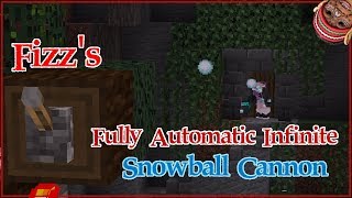 Fizzs Snowball Cannon for Minecraft Bedrock edition / MCPE / win10