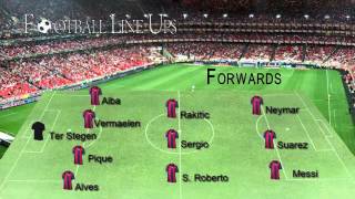 Barcelona vs as roma (barcelona starting lineup) champions league
2015/2016 https://www.facebook.com/pagetotalfootball ...