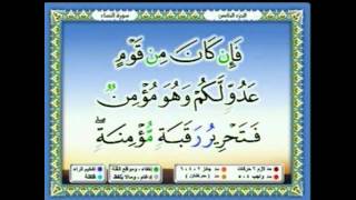 سعدالغامدي 037 -  جزء 5  - ربع5- فَمَا لَكُمْ فِي الْمُنَافِقِينَ فِئَتَيْنِ وَاللَّهُ