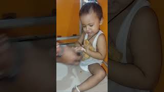 Ye dekho madam ko#Cute baby#Krishna Mishra #Shorts video #Umakant Mishra//viral