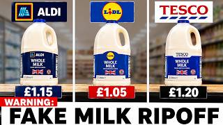 We Tested Milk From Tesco, Aldi and Lidl & 8 UK Supermarkets | You're Probably Buying the Wrong One