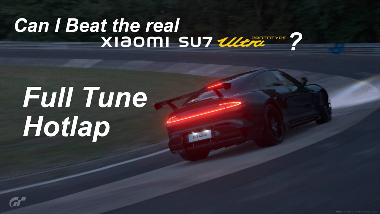 Gran Turismo 7 - DIY Su7 ultra Prototype Hotlap on Nordschleife
