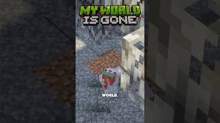 and just like that, the forever world is gone? #minecraft #minecraftforeverworld #minecraftbuilding