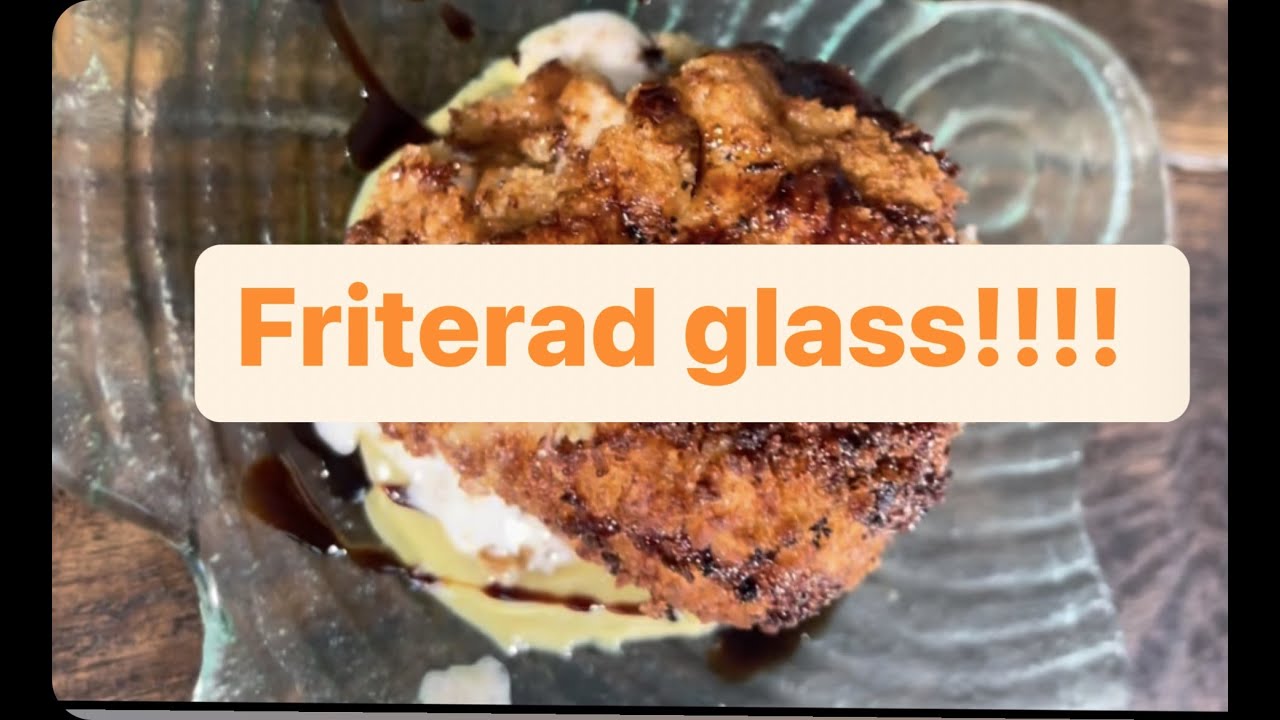 Friterad glass så jävla gott! YouTube