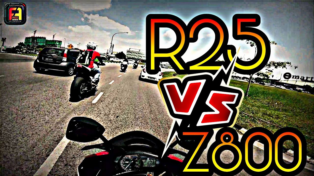 Ekzos paling PADU Yamaha R25 | FadzAsree