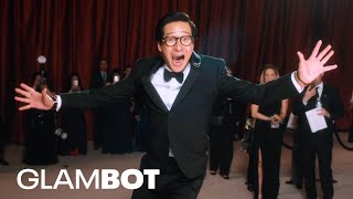 Ke Huy Quan GLAMBOT: BTS at 2023 Oscars
