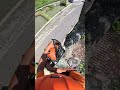 Tree cutting as the home owner request.