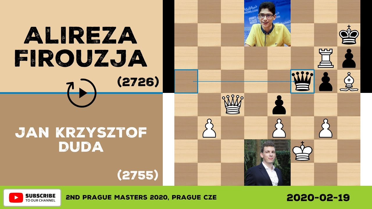 Fabiano Caruana vs Viswanathan Anand - 2019-06-12 - 7th Norway Chess 2019 -  Chess Game No Commentary 