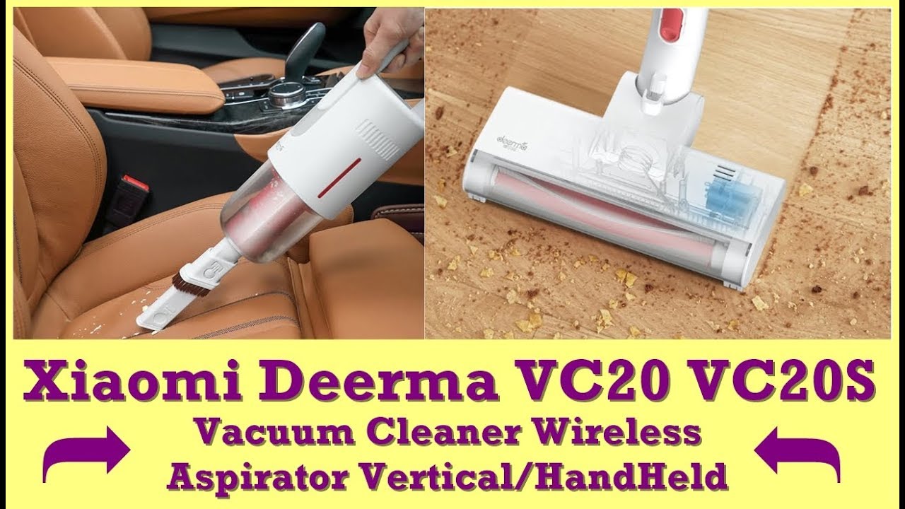 Xiaomi Deerma VC20 VC20S Vacuum Cleaner Wireless Aspirator Vertical