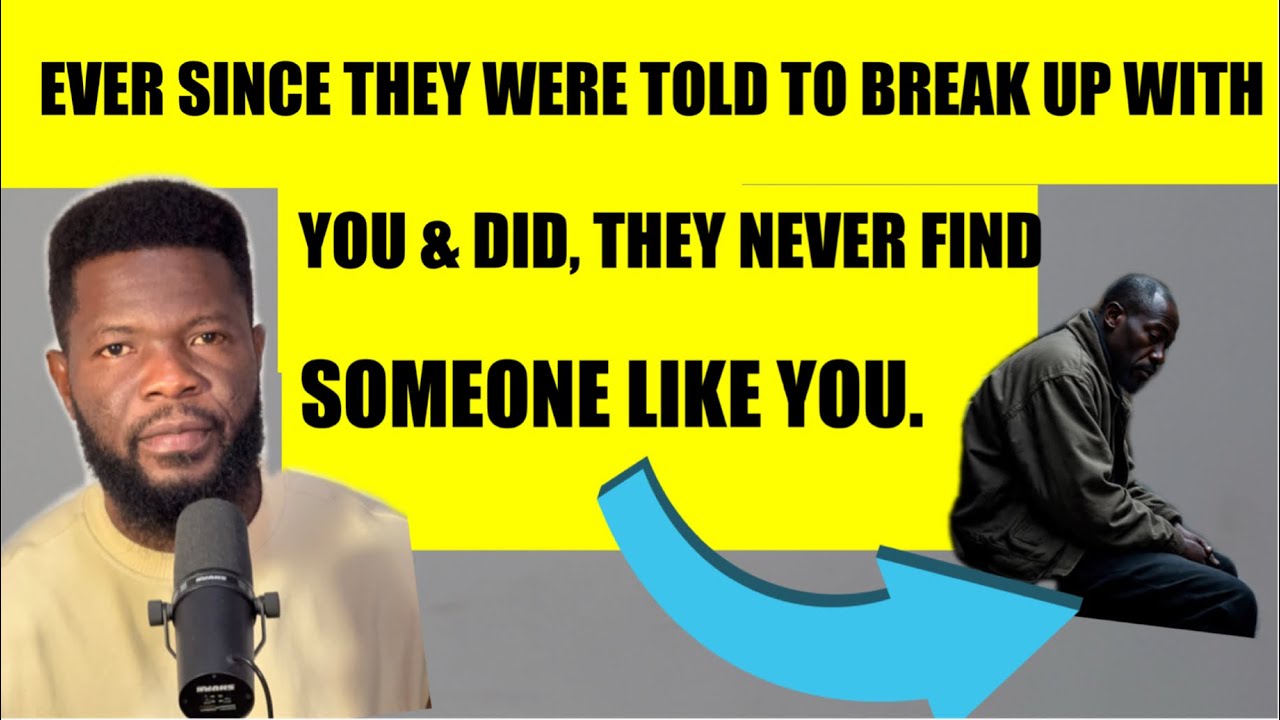 EVER SINCE THEY WERE TOLD TO BREAK UP WITH YOU & THEY DID, THEY COULDN’T FIND SOMEONE LIKE YOU