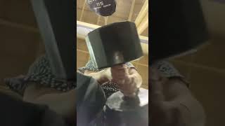 Me lifting 115 lbs dumbbell 7-24-22 (part 2)