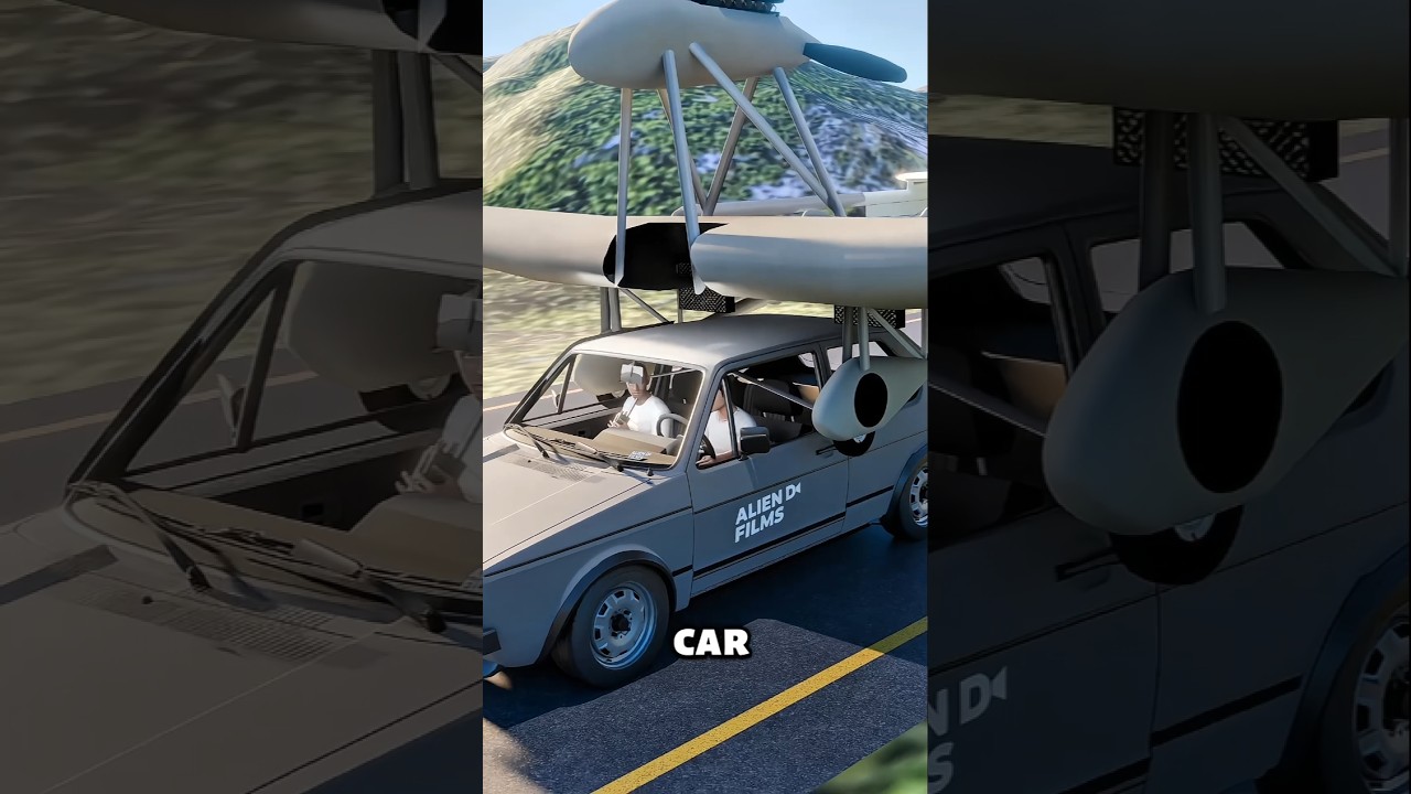 They tried to make a flying car 