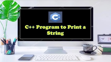 C++  program to print a string #ProgrammingWorld