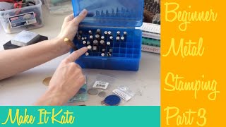 Beginner Metal Stamping Advice for Beginners (Pt 3: Supplies)