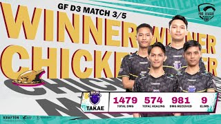 [GF-D3] MATCH 3 - ERANGEL | GRAND FINAL PMPL ID SEASON 4 "TAKAE ESPORTS" WWCD 9 KILL !!