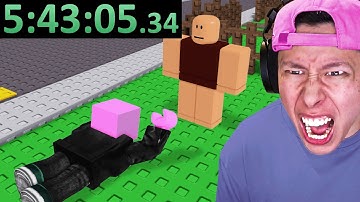 I Streamed Until I Beat Roblox