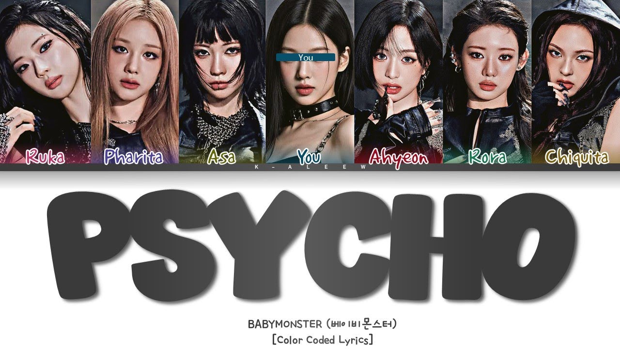 BABYMONSTER (베이비몬스터) 'Psycho' [7 Members] (Color Coded Lyrics) COVER BY @Mordjanzina