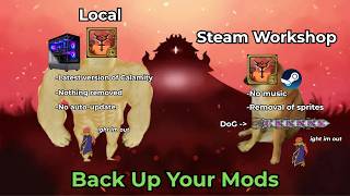 How To Save Calamity to Your PC (or any other Terraria mod)