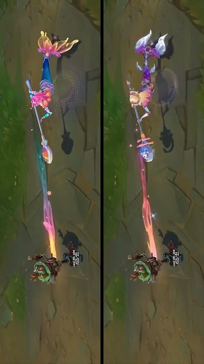 Space Groove Nami vs Prestige Space Groove Nami Skins Comparison | League of Legends