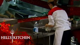 VILE Chef Tries Using Trashcan Pasta | Hell's Kitchen