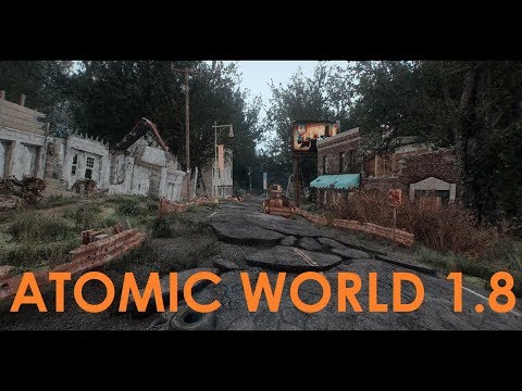 Fallout 4 Mod Review Atomic World 1.8