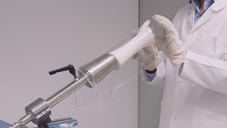 Drape forming a hand orthosis using Orfitrans Excel