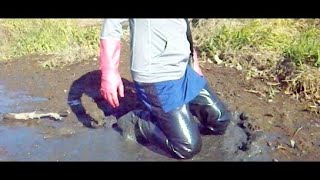 adidas&amp;ACQUO rubber boots in Mud