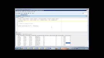 SQL - Single Row Function