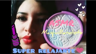 ASMR | Maquillaje súper relajante😴👍 ponte tus auriculares screenshot 4