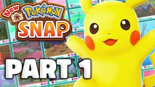 New Pokemon Snap Walkthrough Part  1 - Park + Jungle Levels! (Nintendo Switch Pokemon Snap Gameplay)