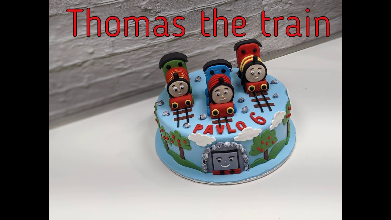 Thomas The Train Birtday Cake- my favorite cartoon.