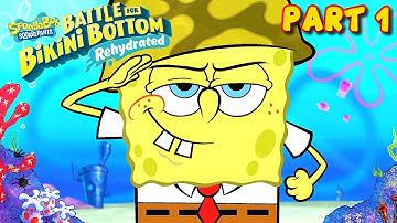 Spongebob Battle For Bikini Bottom Rehydrated Part 1: Robots Unleashed