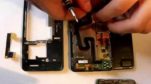 Motorola DROID 3 XT862 repair (repair), disassembly/dismantling