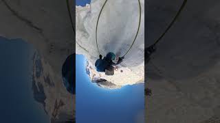 Climber Ascends Manaslu Attached to Ropes