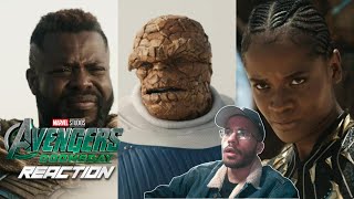 Avengers Doomsday - Wakanda/F4 - Teaser Trailer REACTION