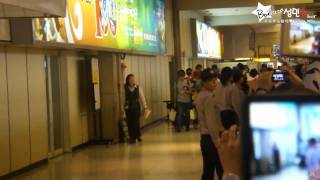 [Fancam]110508 SJM arriving @ Taiwan Taoyuan International Airport