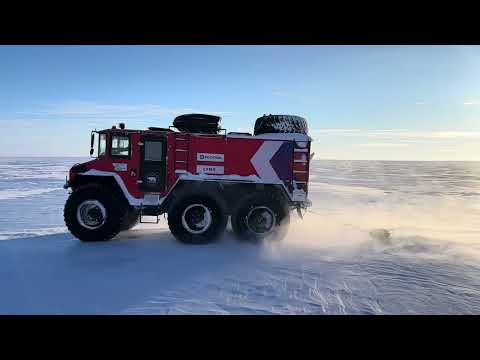 Рюкзак в Арктике проехал 100 км по льду и снегу  ( тест Atlant Armour )