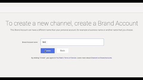 How to change YouTube channel name without changing Gmail name.