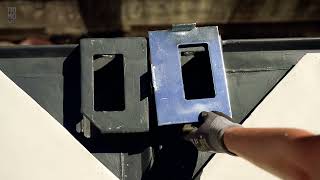 Vertical connection of the modular units Trimo MSS Wealth