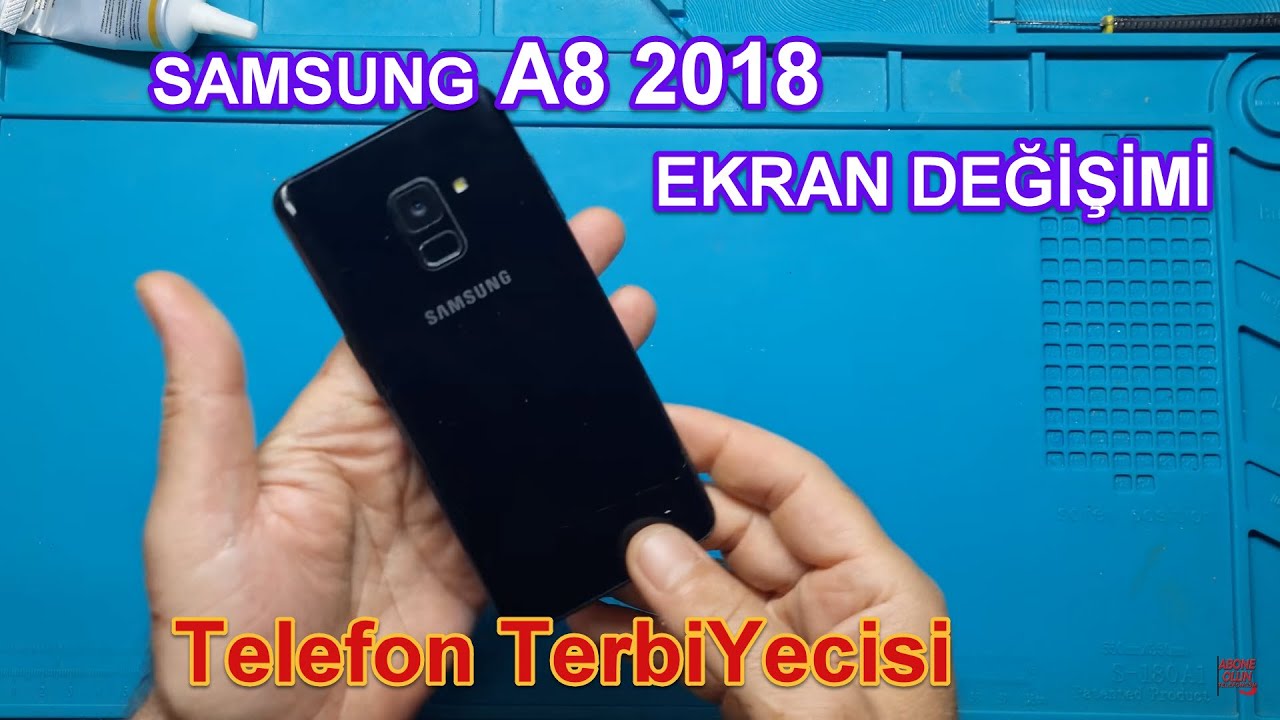SAMSUNG A8 2018 A530f EKRAN DEĞİŞİMİ   8K ÇÖZÜNÜRLÜK