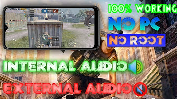 Record Internal Audio On Android Without External Audio,No Pc, No Root||Pubg,Free Fire||Secret Gamer
