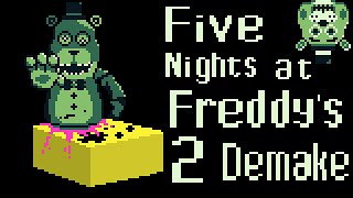 АНОНС Five Nights at Freddy's 2 Demake на GameBoy и Кнопочный телефон!!!