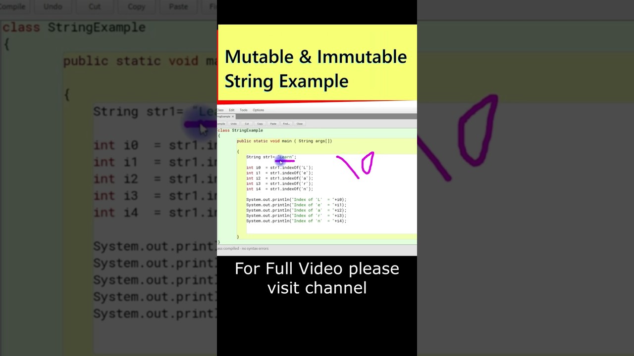 Mutable and Immutable STRINGS in Java: आसान भाषा में
