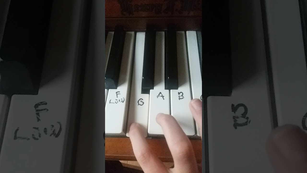 Gently Sleep piano lesson - YouTube
