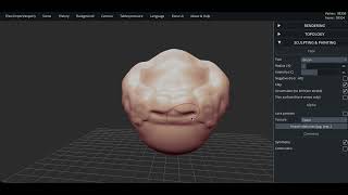 SculptGL modelling introduction