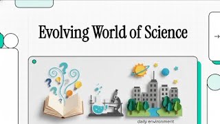Our first lecture ever for class 7 science  chapter 1 : Evolving the world of science #video #ncert 