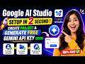 Google AI Studio Setup in 2 second ! 🚀 Create Project &amp; Generate FREE Gemini API Key (2026)